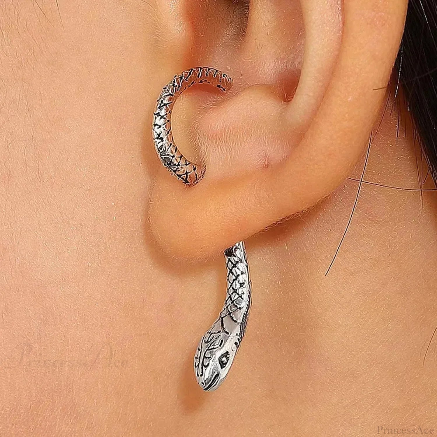 Overstated Serpent Unpredictable Dangling Earring color6