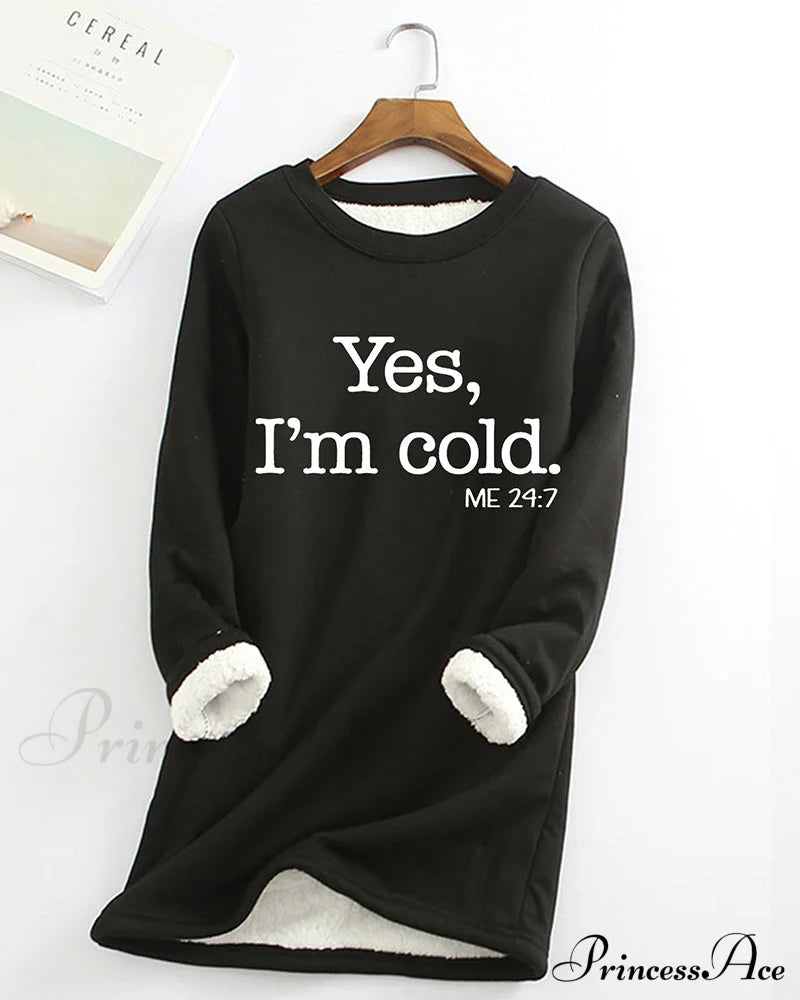 English Printed Pullover Sweatshirt Black 2023 f/w 23BF cardigans Clothes hoodies & sweatshirts Tops/Blouses