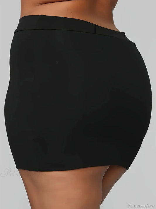 Plus Size Bodycon Slim Skirt skirts-250223