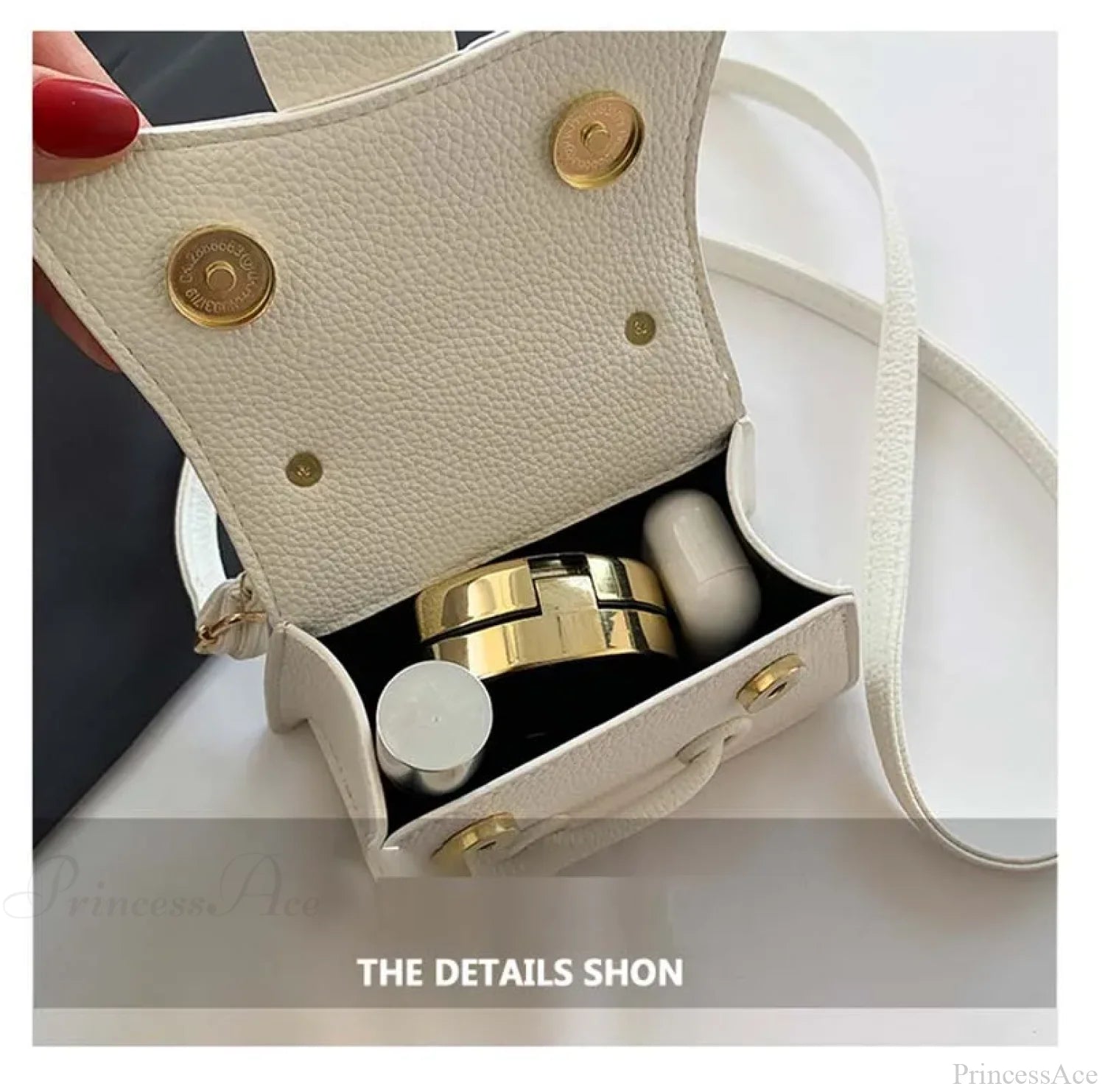 PU Leather Mini Crossbody Bag Designer Women’s Handbag handbag-250126