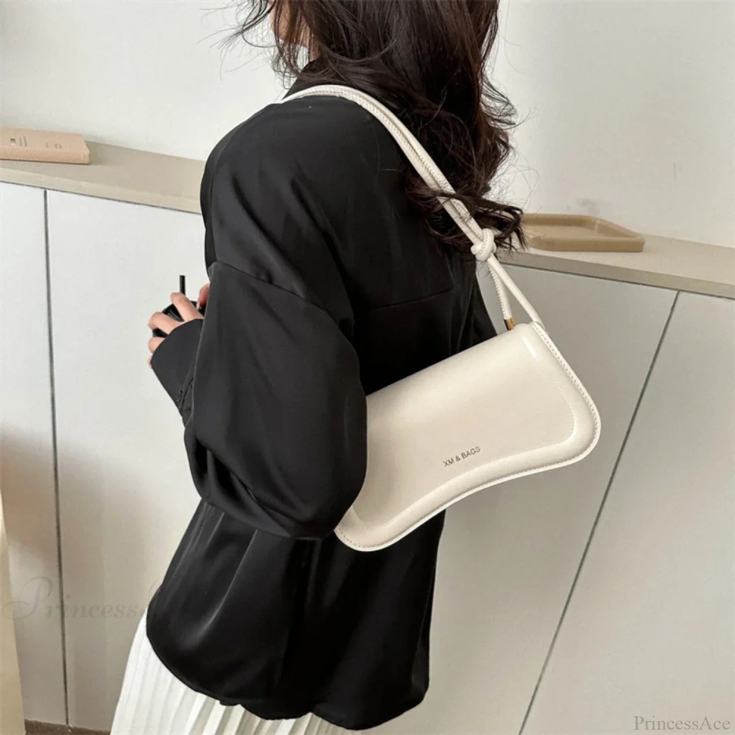 PU Leather Underarm Shoulder Crossbody Bag shoulder-250126