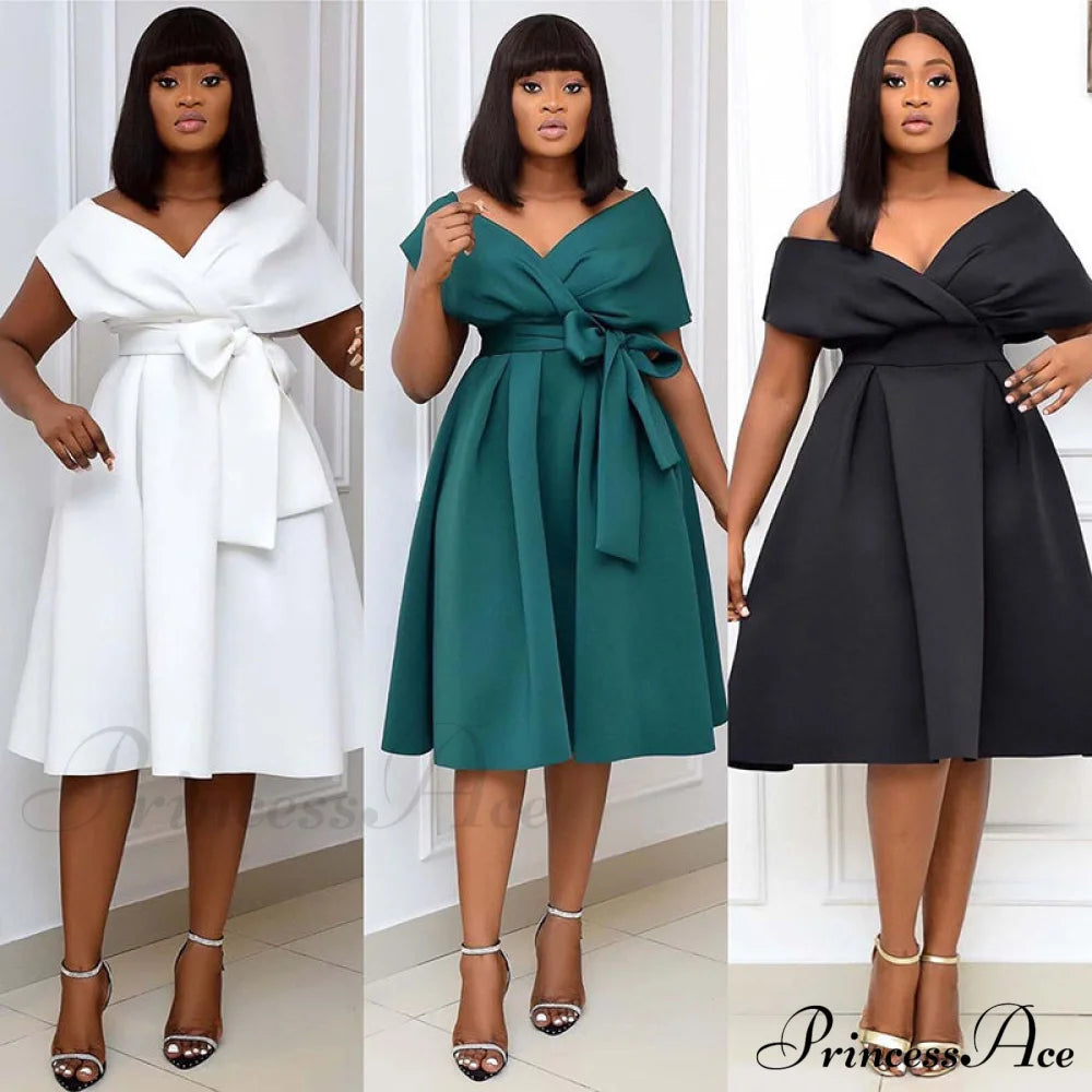 Quality Elegant Wedding Women - For Size Bow Plus Gown Party S-Xxxl High Detail