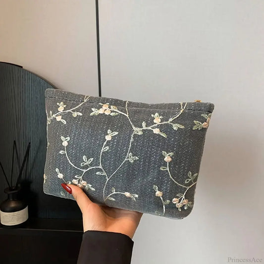 Rattan Handheld Straw Clutch Wristlet Black wristlet-250126