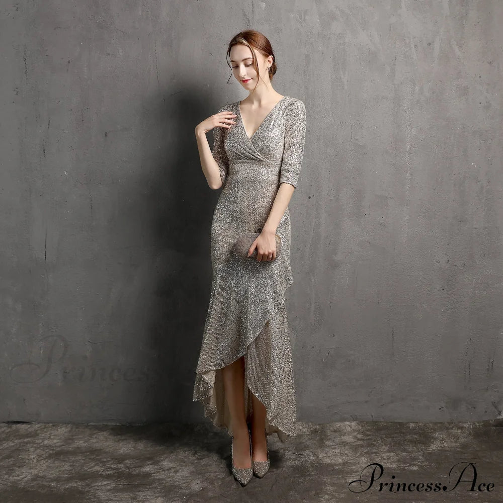 Rehami Sequin Stylish Mermaid Dress S.o. Long Dresses