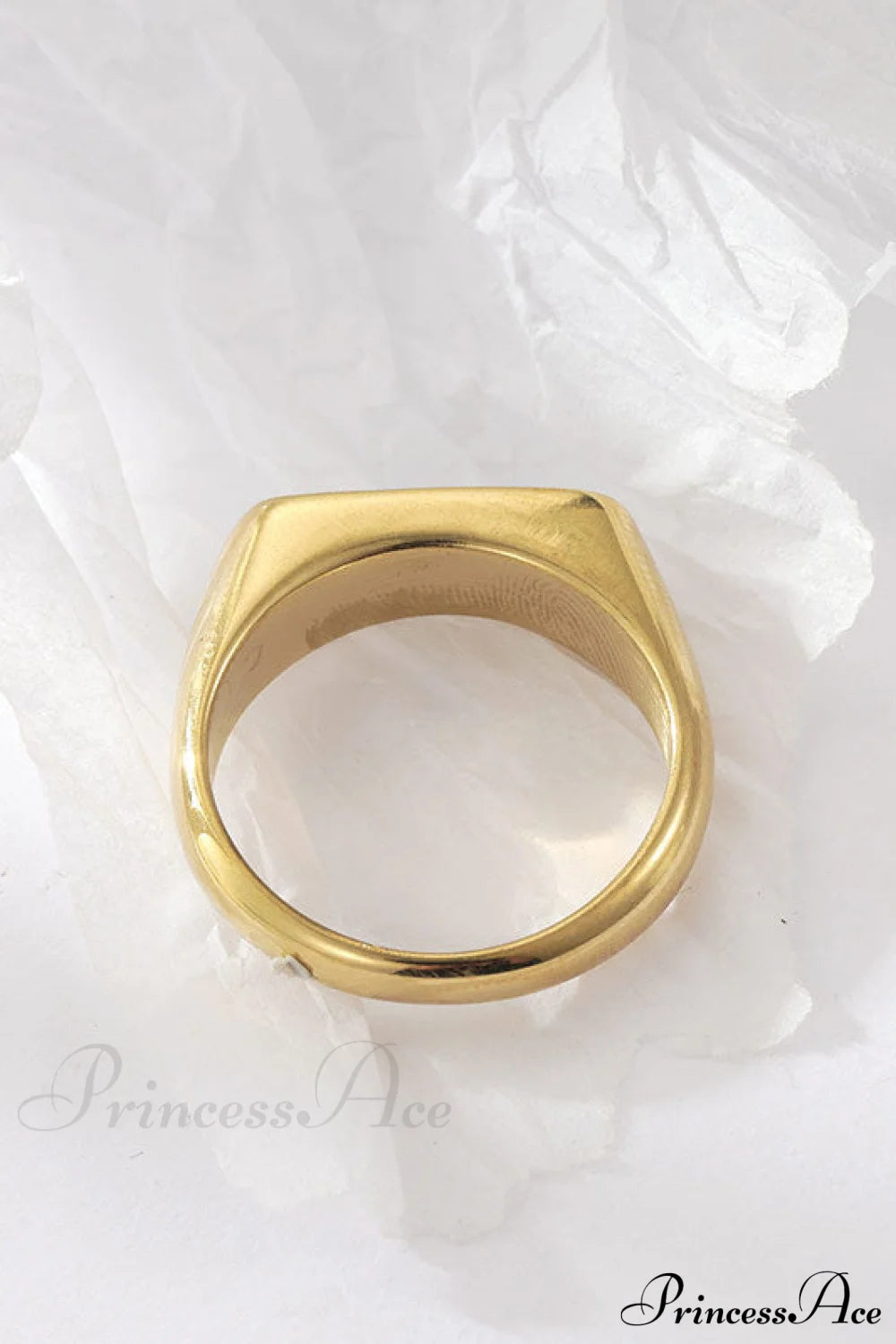 Retro Style Stainless Steel Colorful Opal Rings