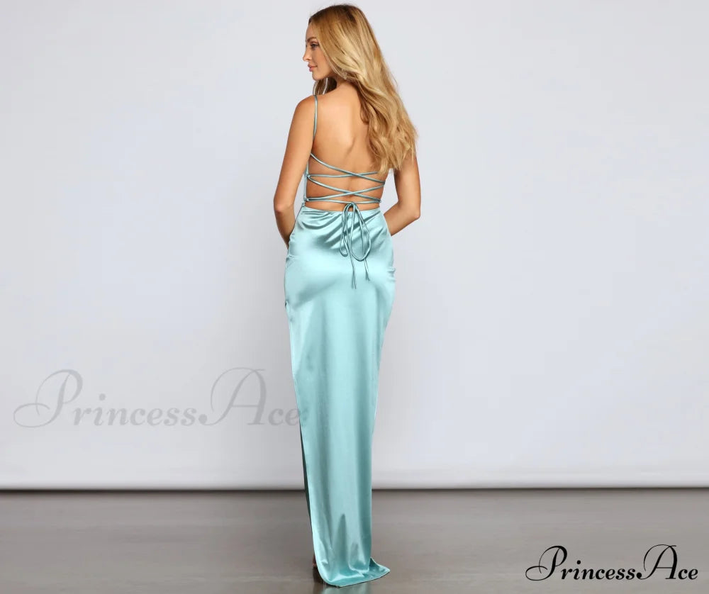 Riya Formal Stylish High Slit Dress S.o. Long Dresses