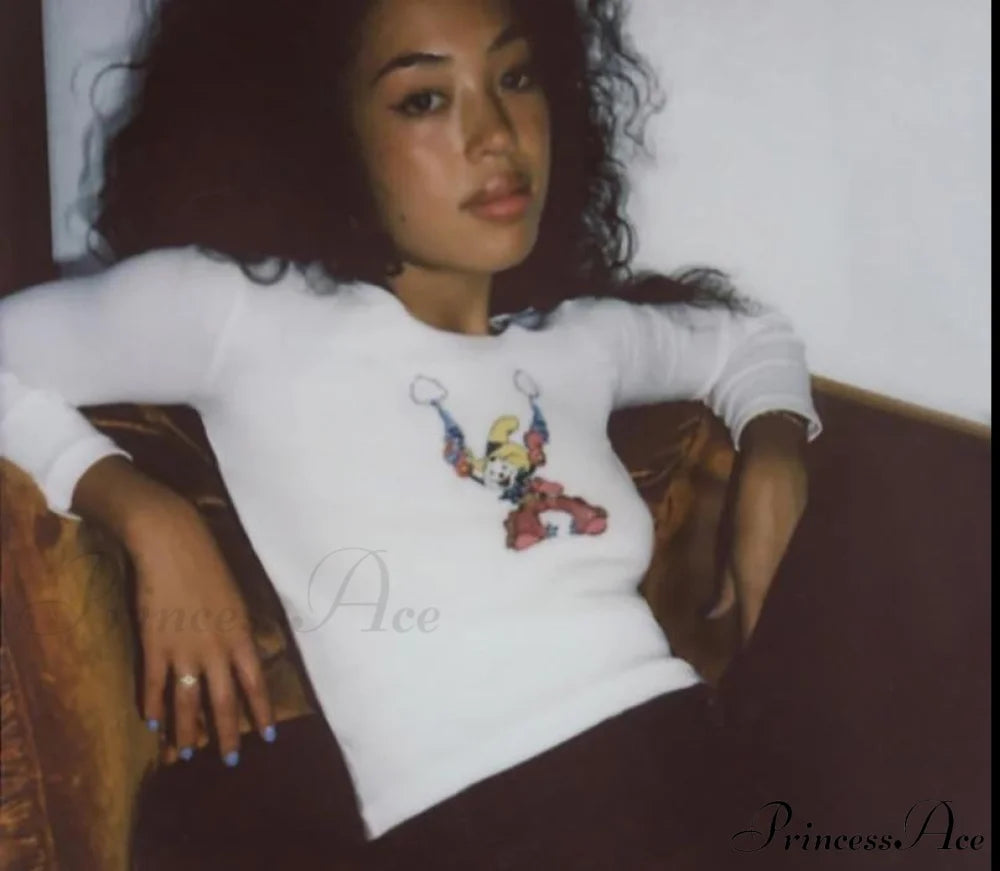 Rodeo Elegant Clown Tee S Top