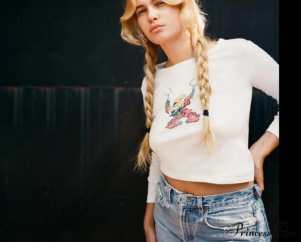 Rodeo Elegant Clown Tee Top