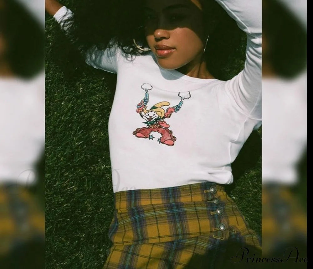 Rodeo Elegant Clown Tee Top