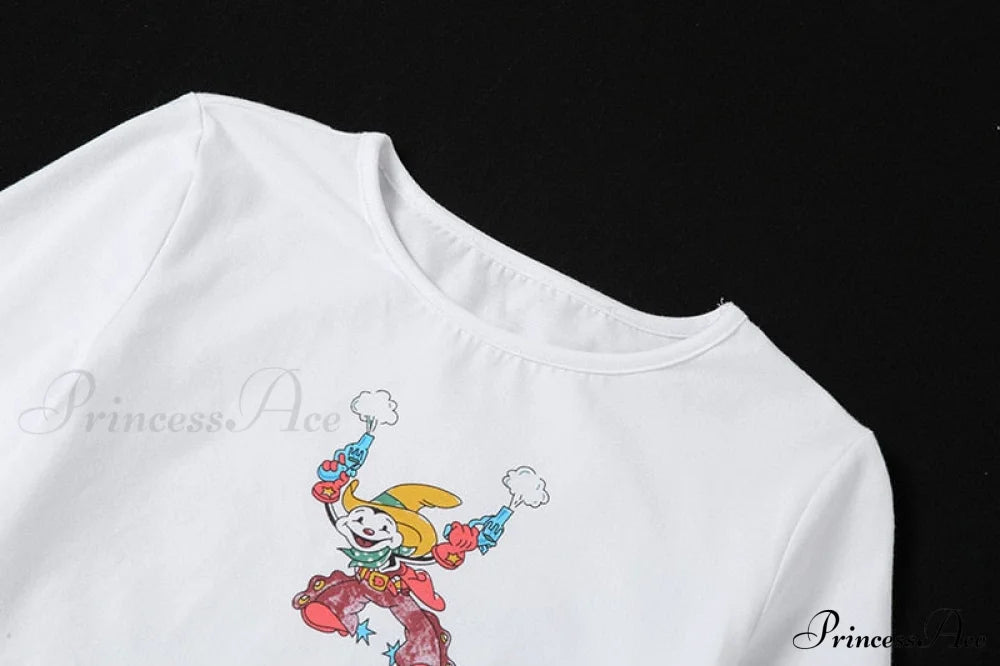 Rodeo Elegant Clown Tee Top