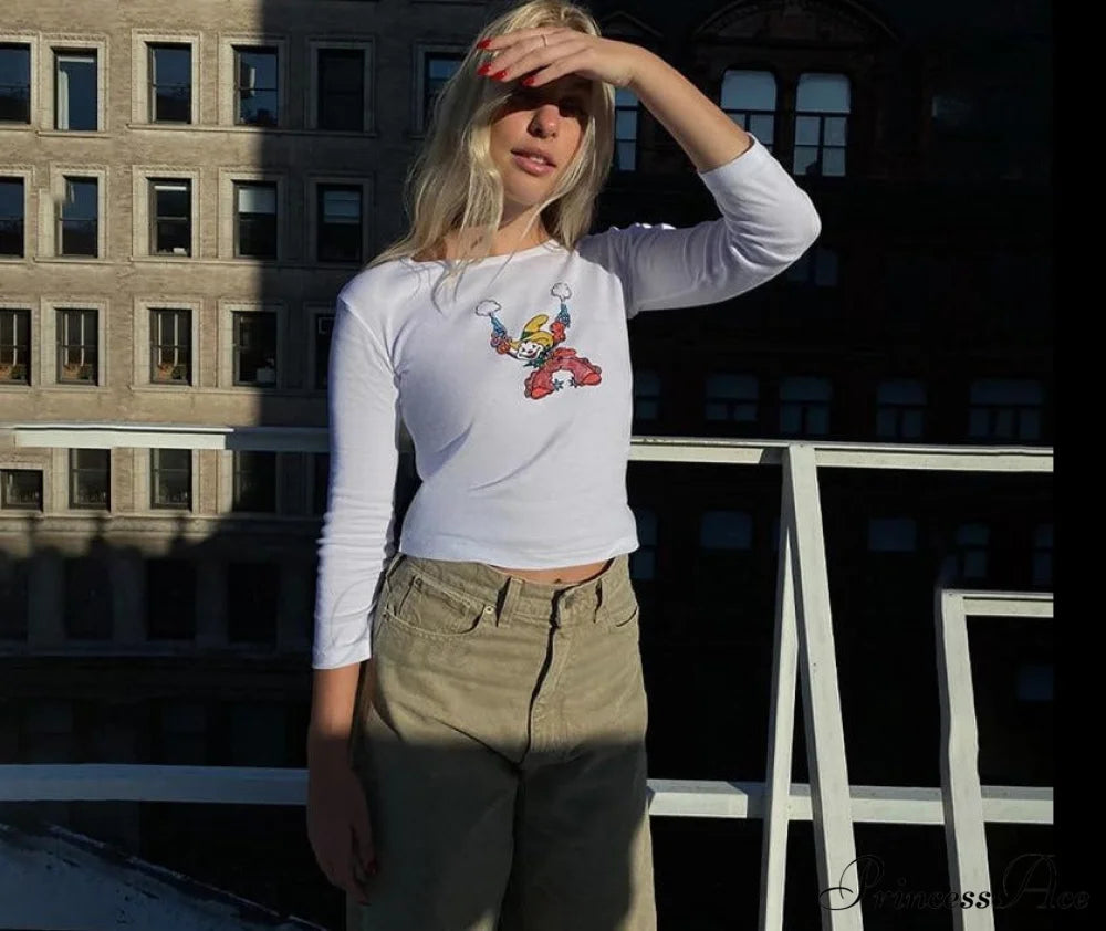 Rodeo Elegant Clown Tee Top