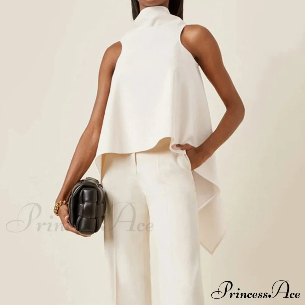 Ronna Top White / S Tops & Blouses