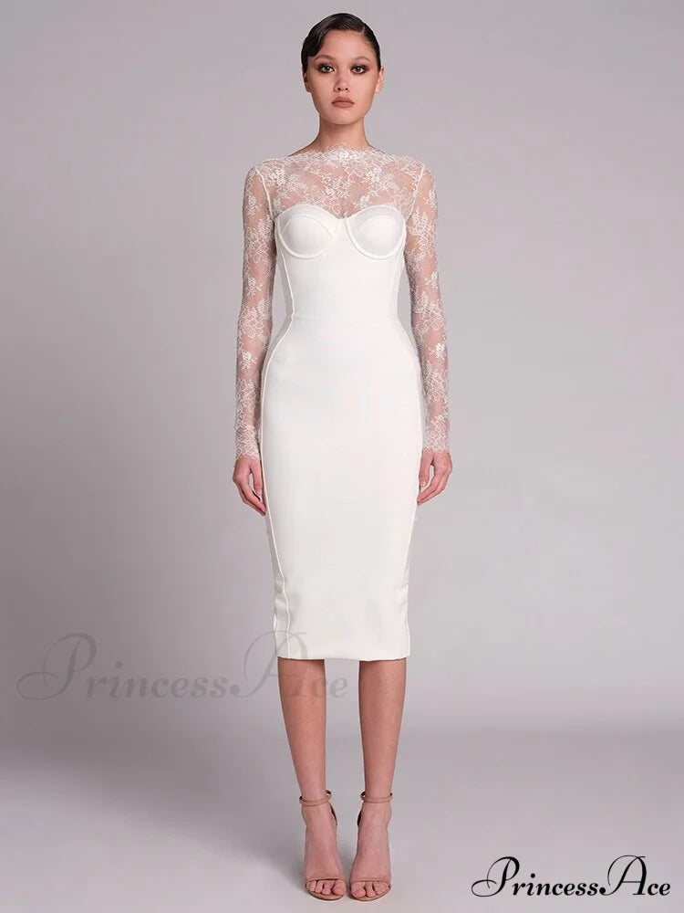 Rosemary Elegant Midi Dress