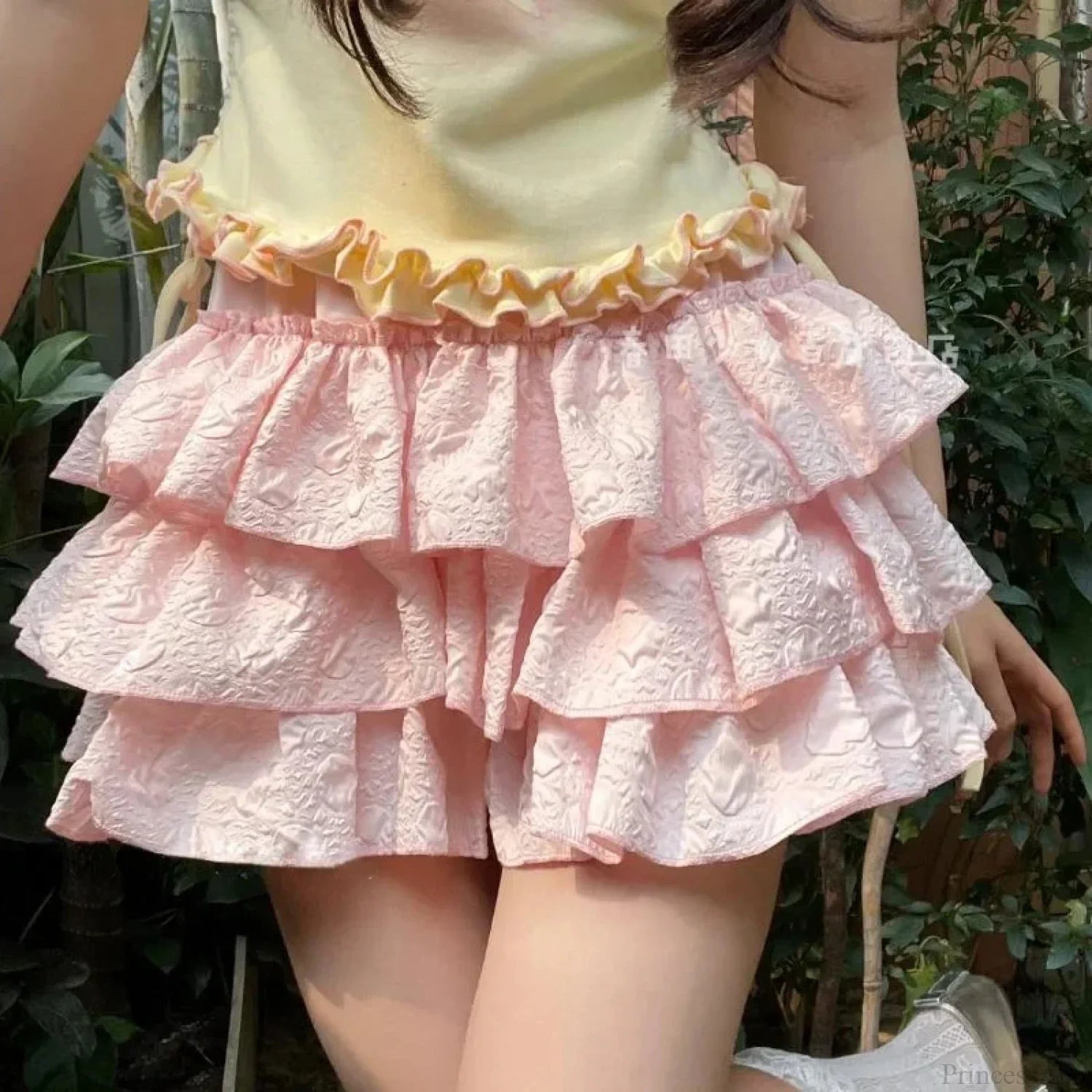 Ruffles Balletcore Tutu Skirt Pink / S skirts-250223
