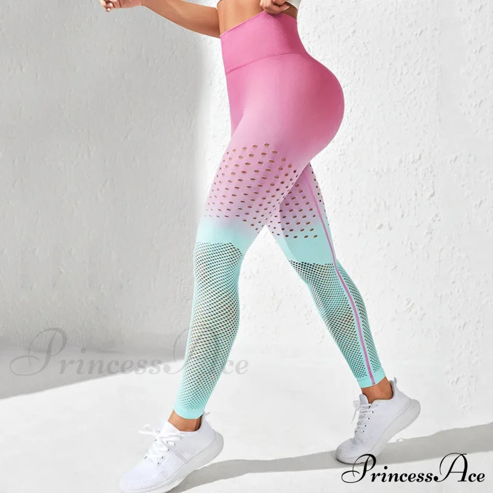 Seamless Out High Waist Push Up Tight Gym Legging