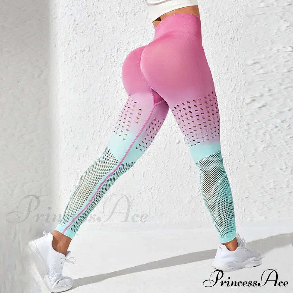 Seamless Out High Waist Push Up Tight Gym Legging