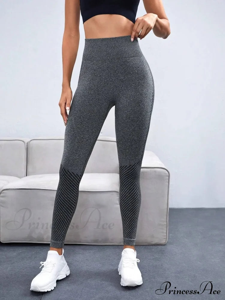 Seamless Waist Fitness Scrunch Butt Athletic Legging