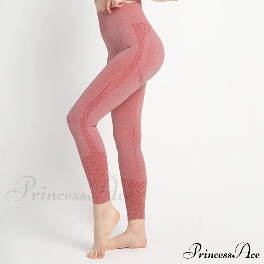 Seamless Workout Legging Red / S