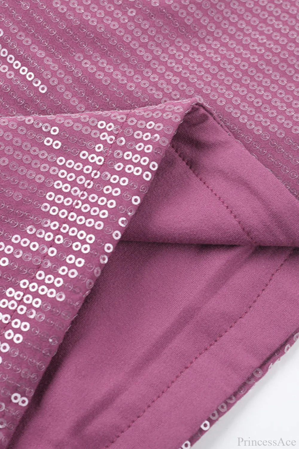 Sequin Backless Long Sleeve Fitted Mini Dress