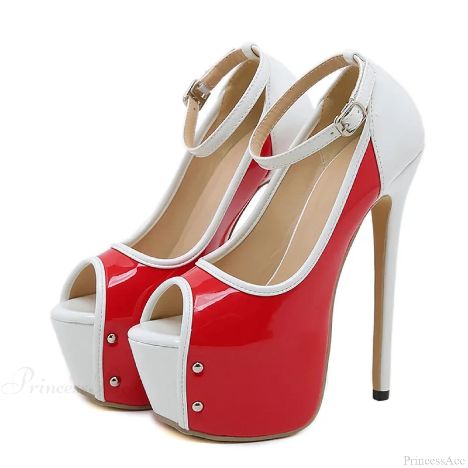 Sexy Peep-Toe Party Club Strip Pole-Dance Ultra-High Heels Platform Stiletto Wedding Banquet High
