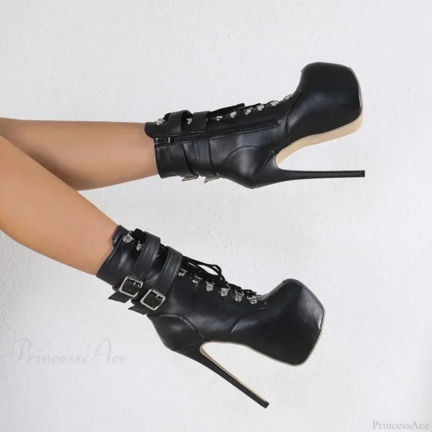 Sexy Transparent Rhinestone Butterfly-Knot Pointed Toe Pumps Wedding High Heels Spring Summer Heel