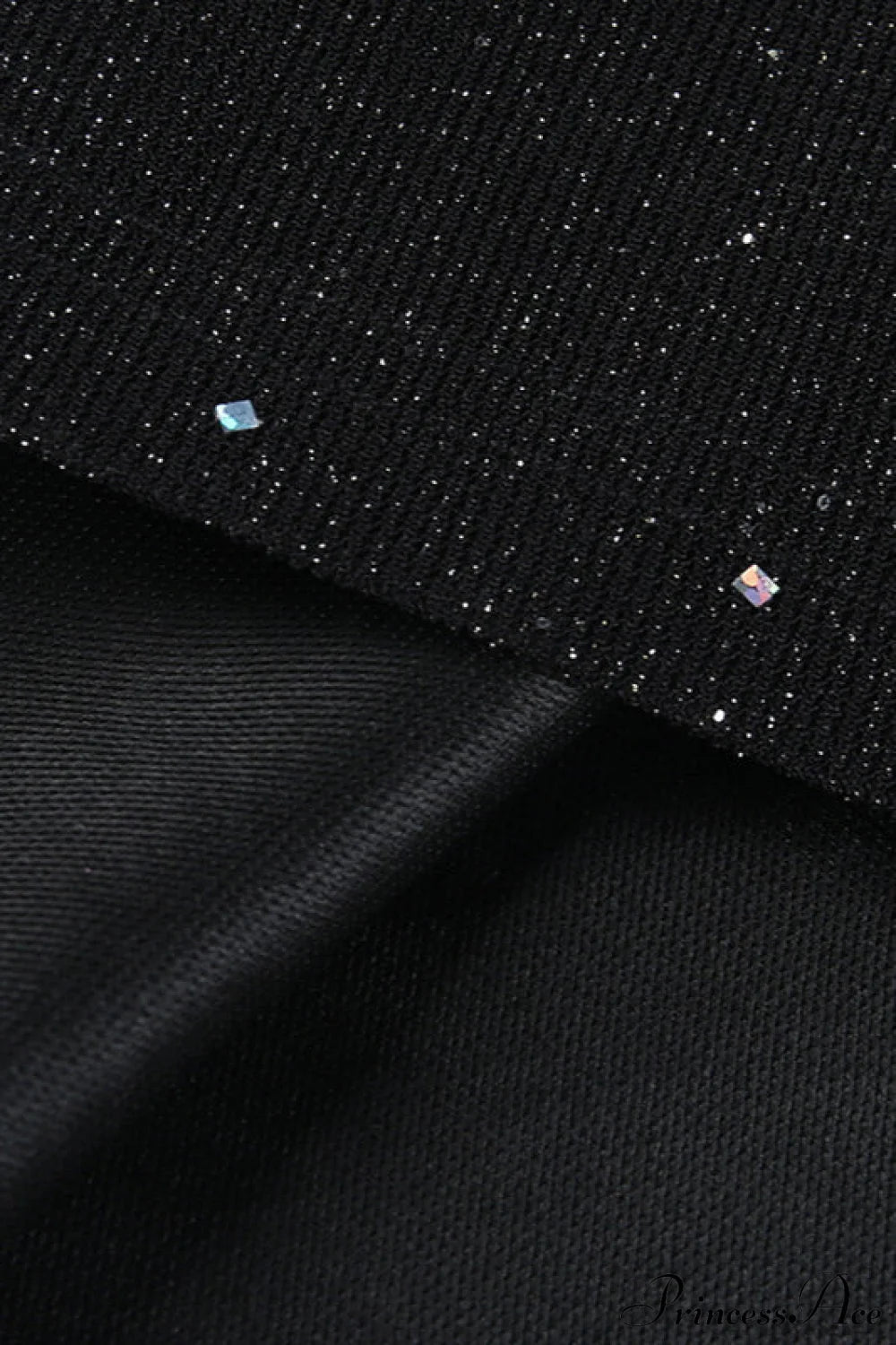 Shiny Slim Spaghetti Strap Slit Party Dress