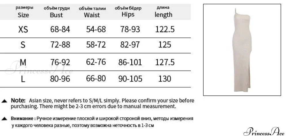 Shoulder Split Women Gown Slim Warm-Season Side Knitted Party Off Sleeveless Ankle-Length Cotton