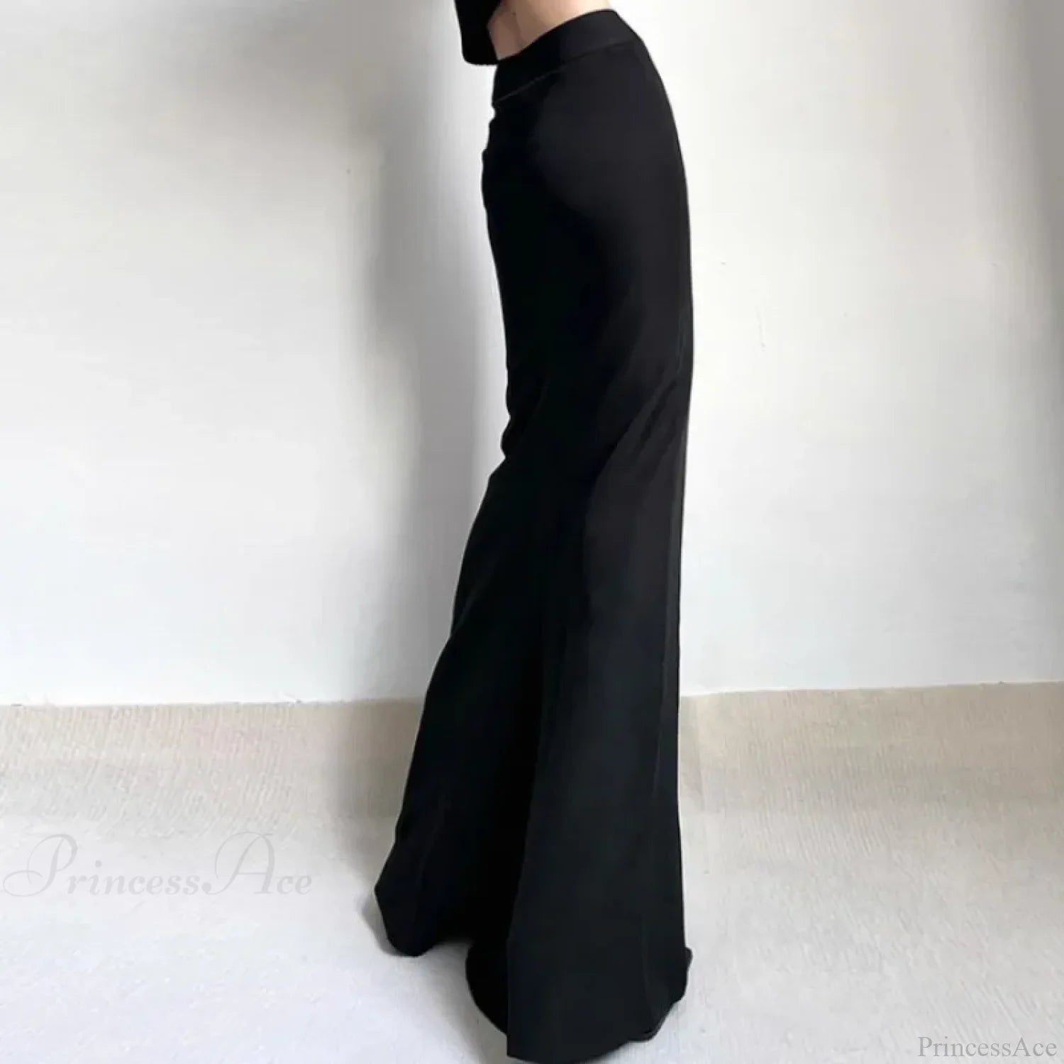 Simple High Waist A-line Skirt