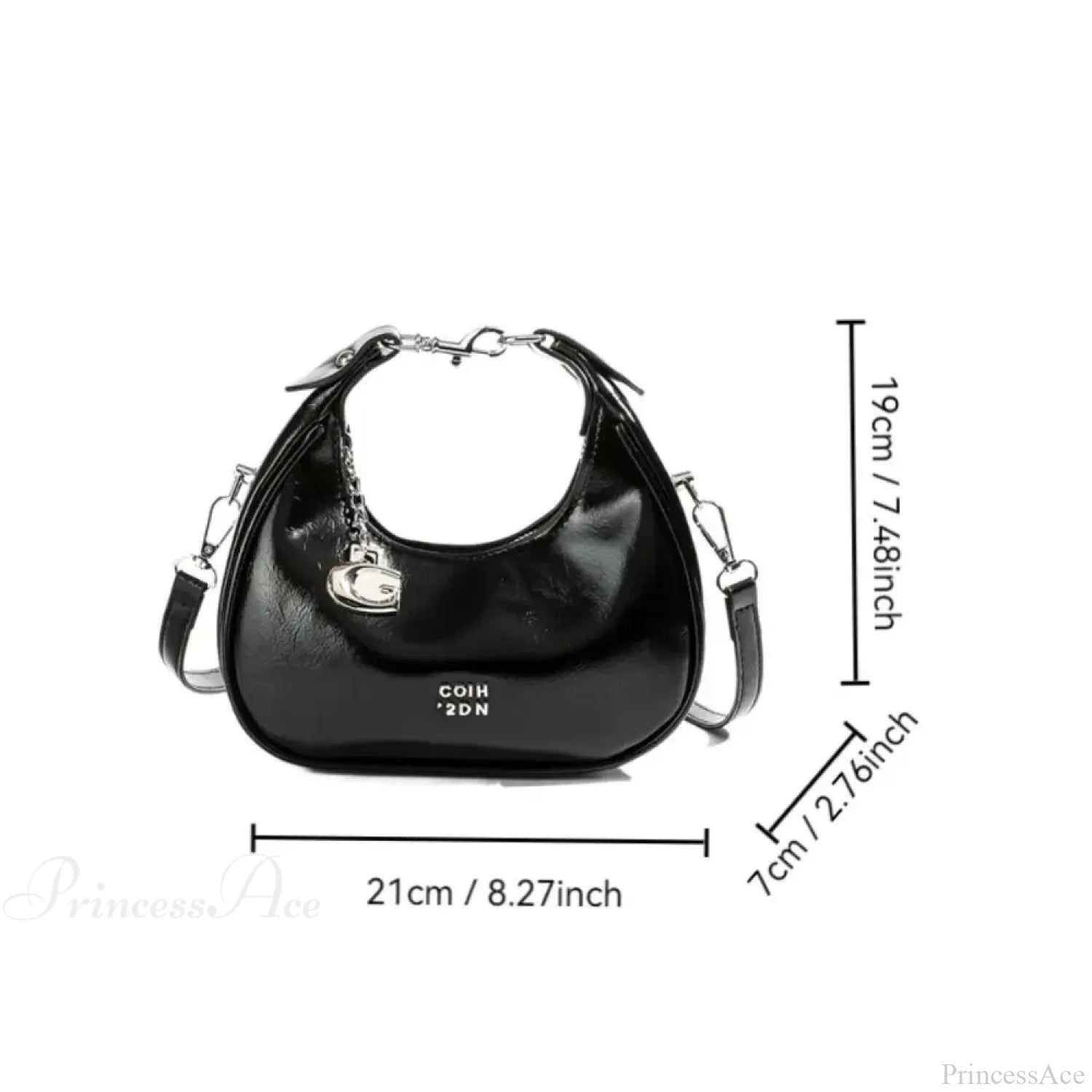 Simple Versatile Solid Color Shoulder Messenger Handbag handbag-250126