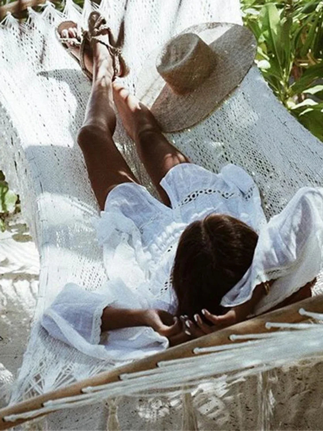 Single Breasted Bikini Cover Up WHITE / One Size