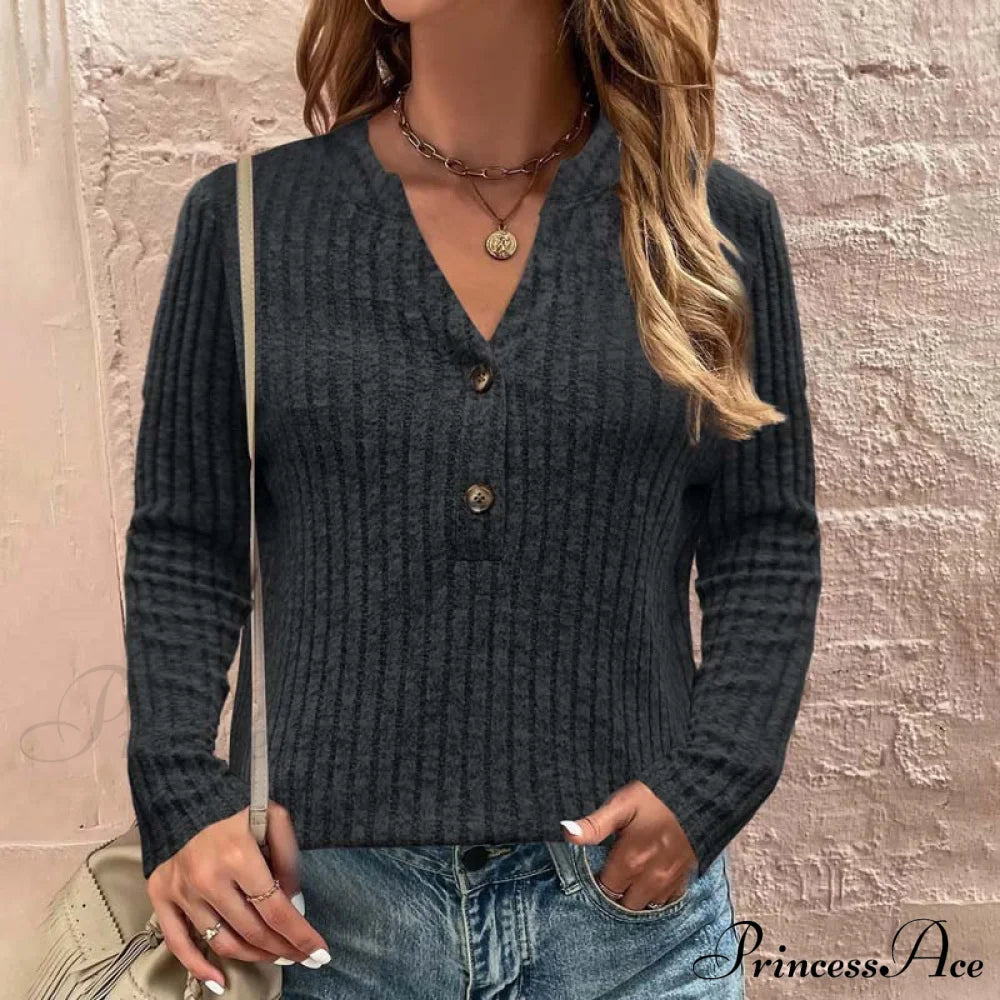 Casual Solid Color Blouse Black best Best Sellings clothes Plus Size Sale tops Topseller