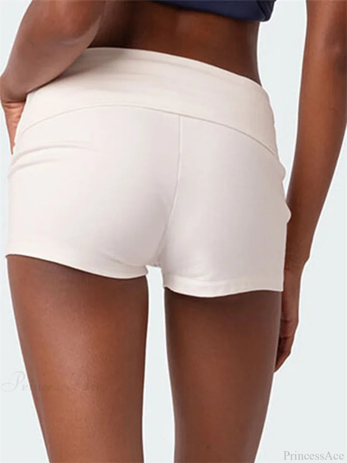 Solid Striped Pajama Sleep Short short-250223