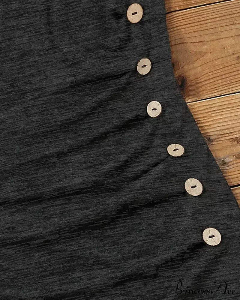 Strapless Dress In Solid Color Casual Dresses