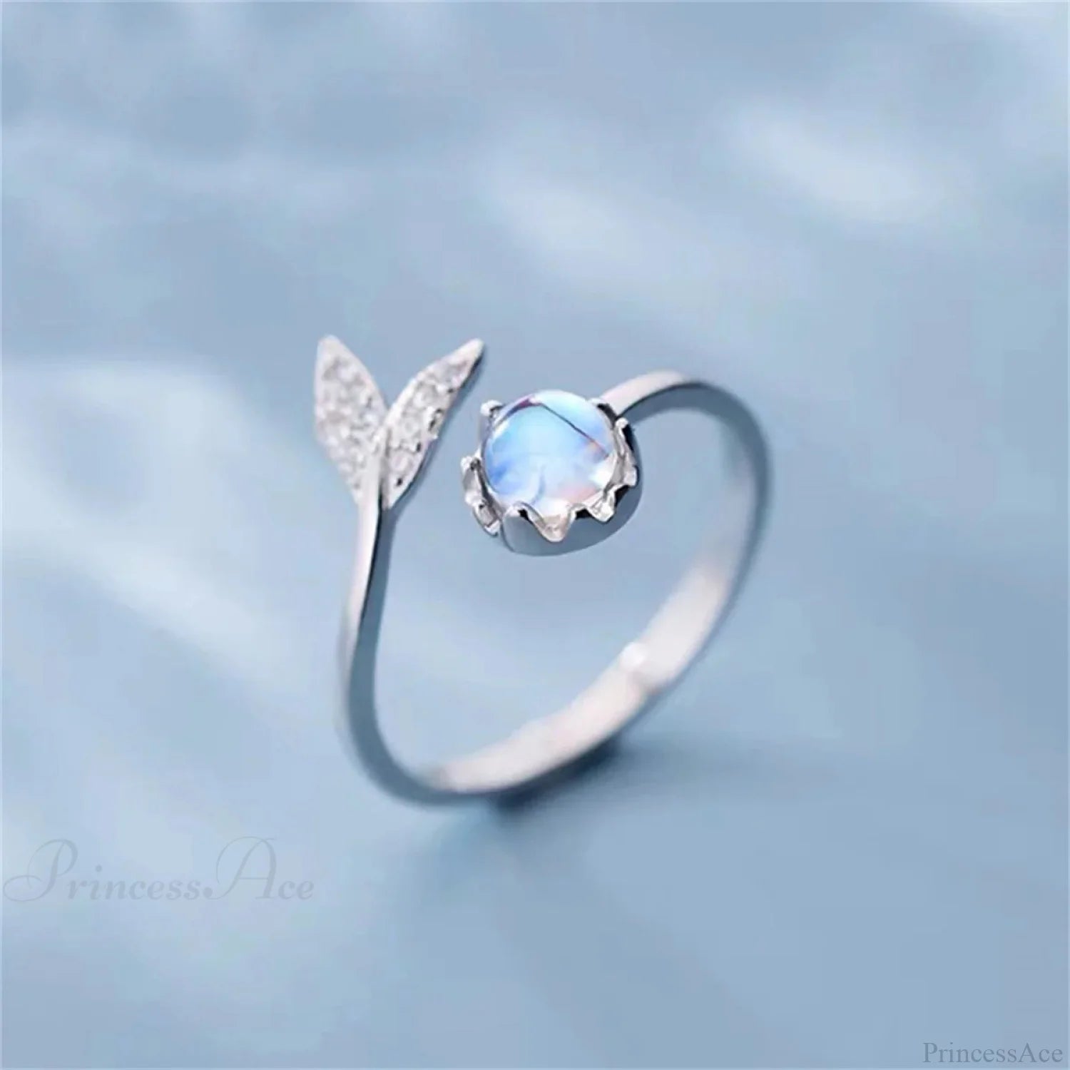 Stylish Silver Simple Gothic Ring sliver11