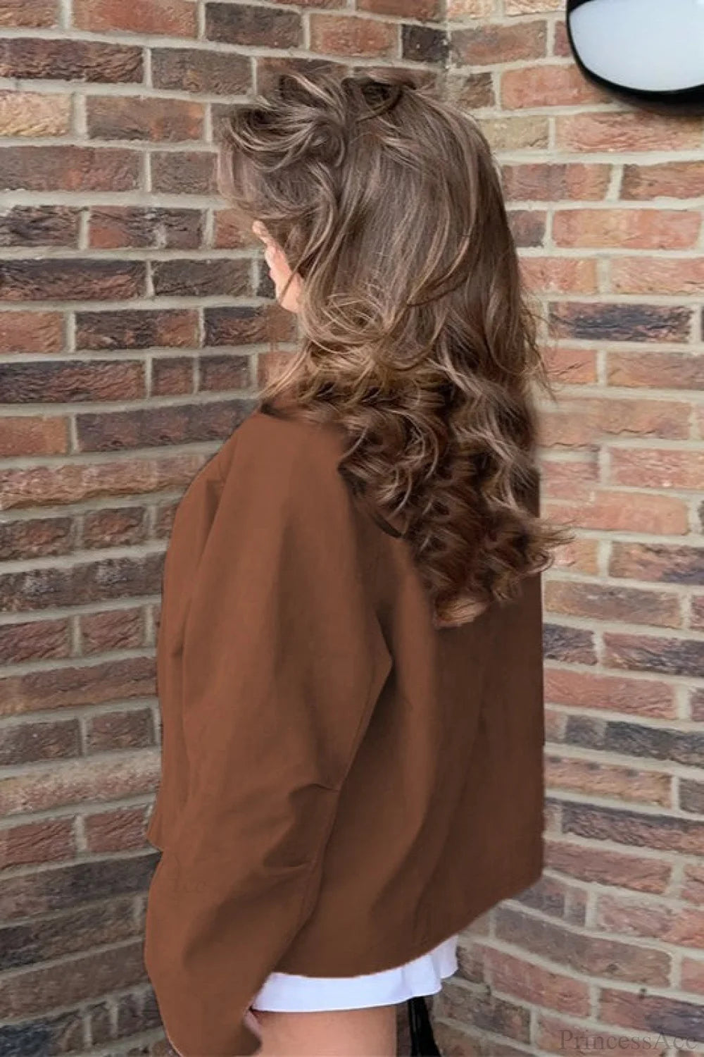 Suede Long Sleeve Elegant Casual Jacket