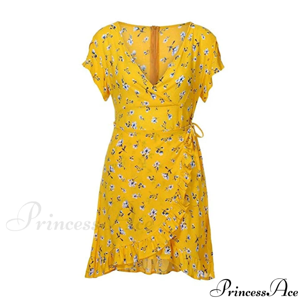 Summer Bandage Bodycon Evening Party Casual Short Mini Dress Dresses