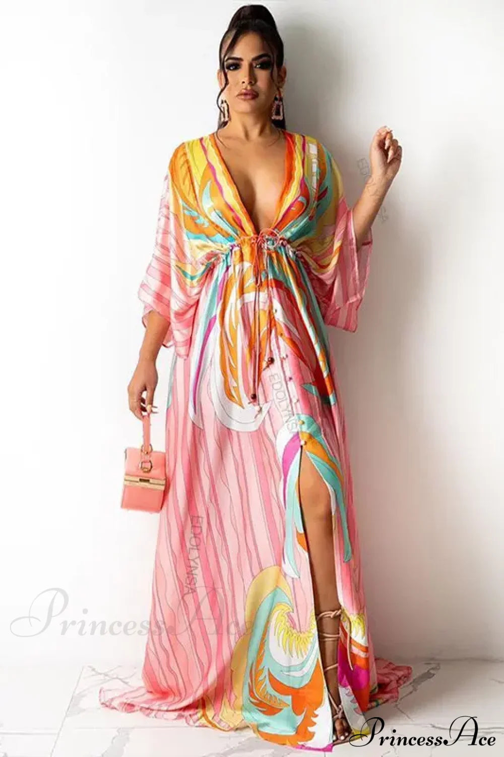 Summer Elegant Gorgeous Printing Long Party Boho Dress