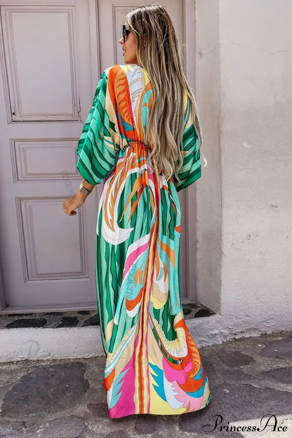 Summer Elegant Gorgeous Printing Long Party Boho Dress