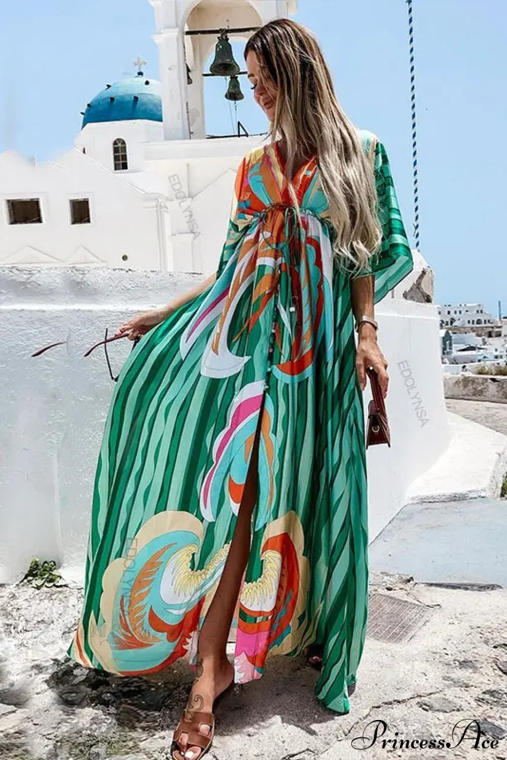 Summer Elegant Gorgeous Printing Long Party Boho Dress