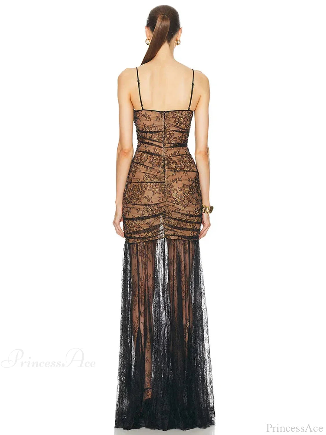 Sweetheart Neckline Lace Mermaid Party Dress Partydress-241208