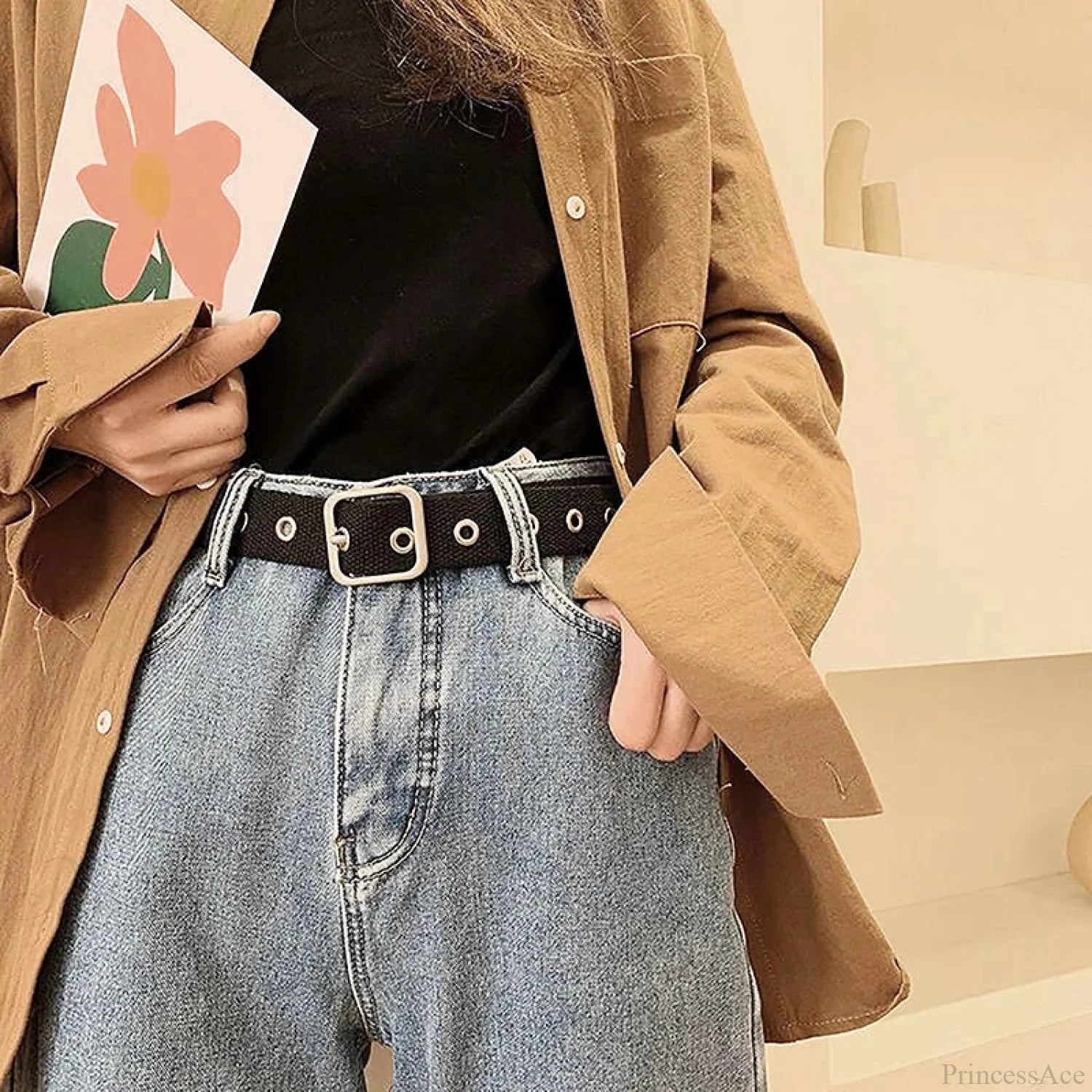 Synonyms: Gothic - medieval Leather - hide Pin - peg Buckle - clasp PU medieval hide peg clasp Belt