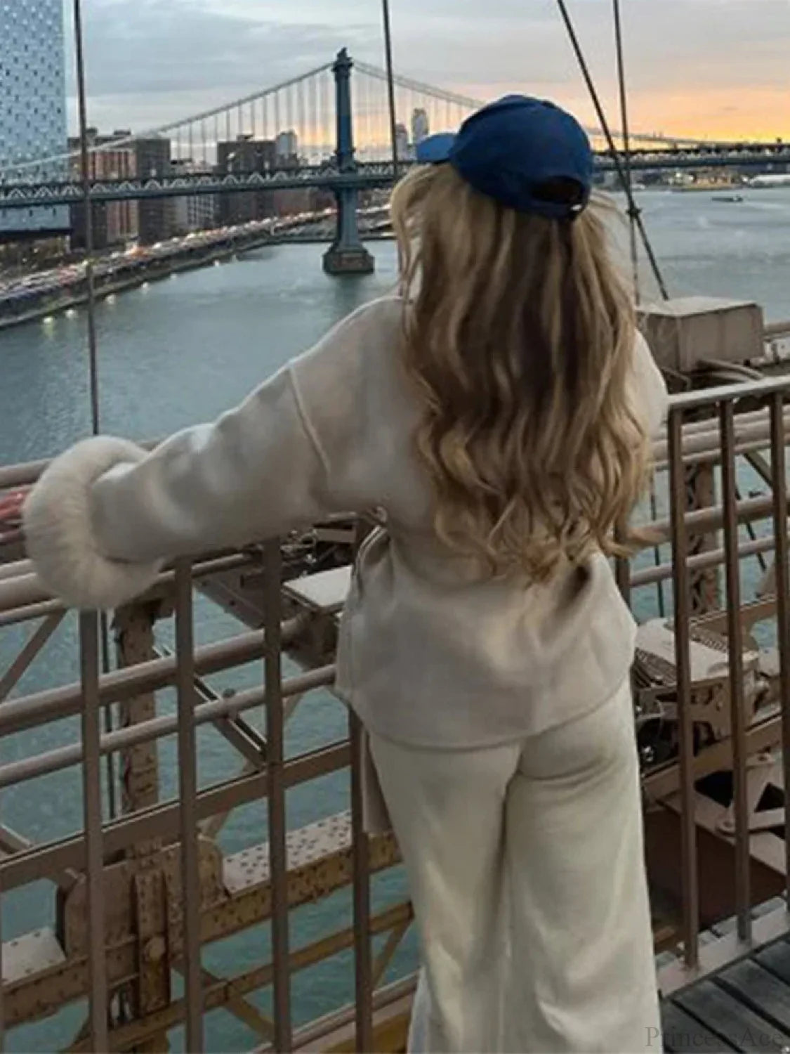 Thicken Woolen Lapel Double-Breasted Overcoat