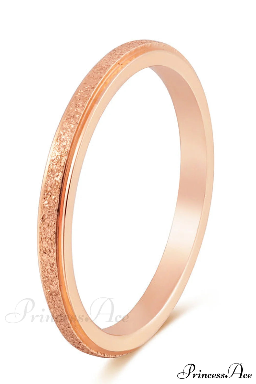 Titanium Steel Minimalist Simple Closed Rings