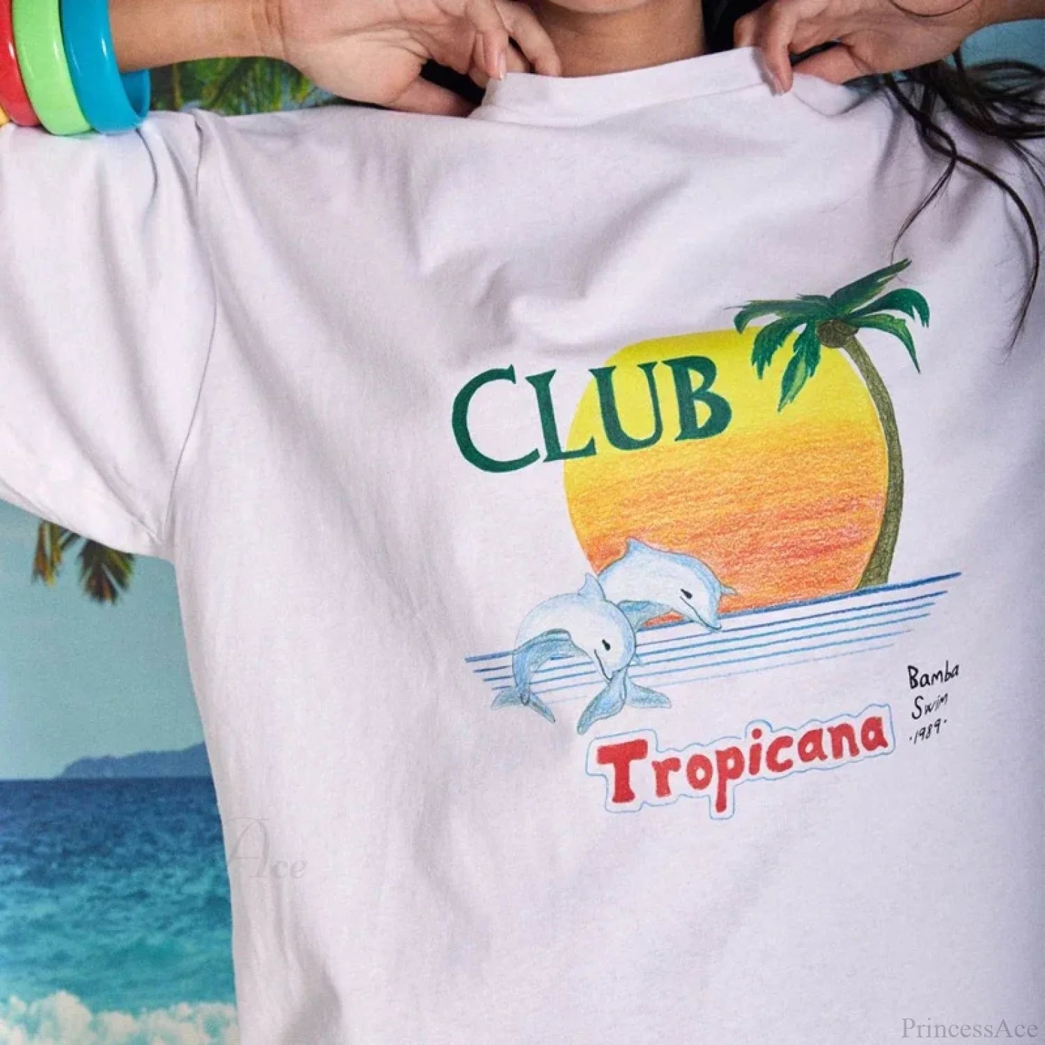 Tropical Beach Summer Vsco T-shirt t-shirt-250223