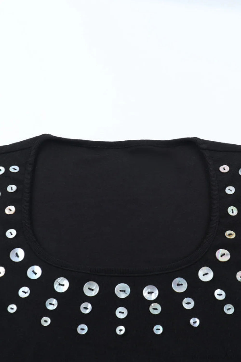 U Neck Long Sleeve Hot Fitted Mini Dress