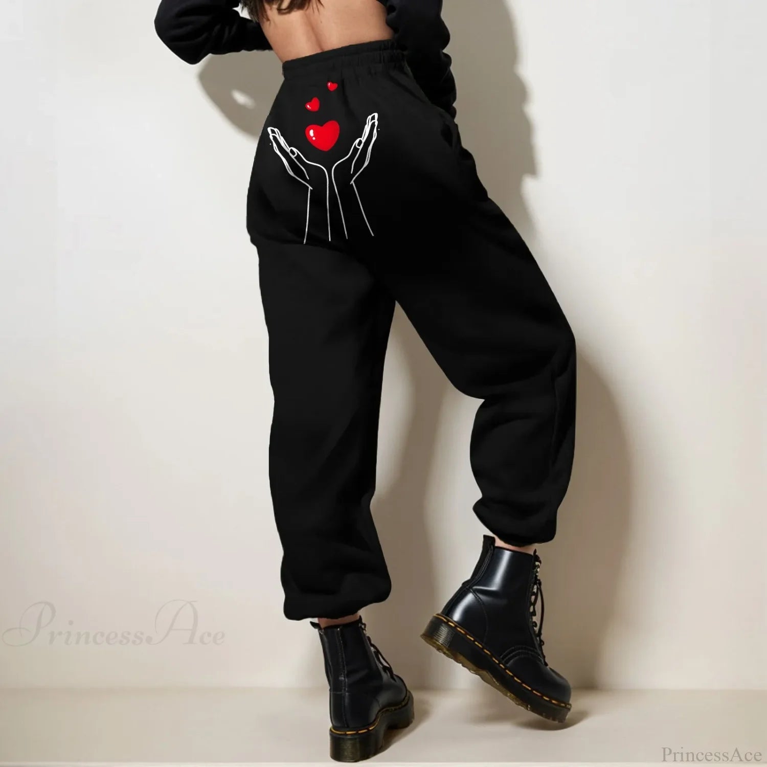 Valentine’s Day Couple Jogger Pants Red / S