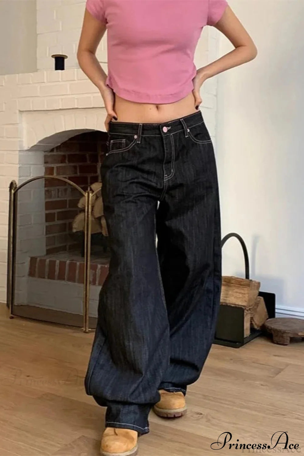 Vintage 90s Baggy Harajuku Jeans pant