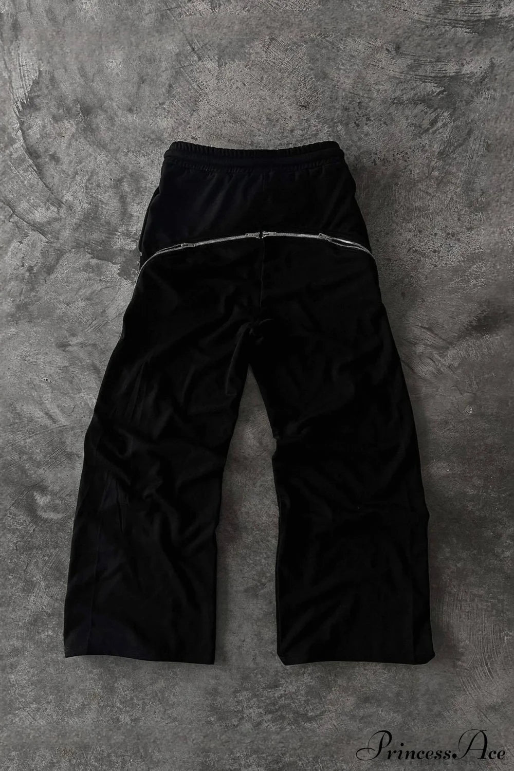 Vintage Street Print Casual Track Pants