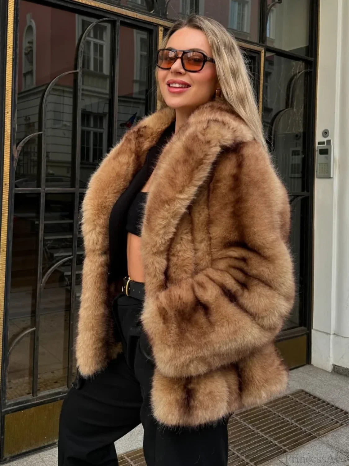 Warm Vintage Full Sleeve Lapel Coat