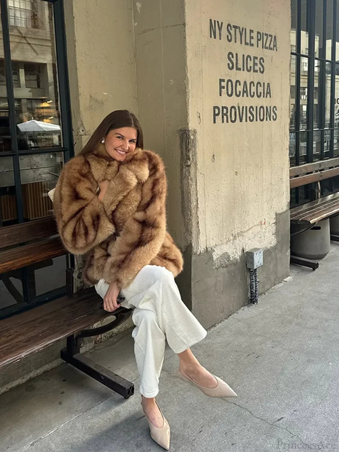 Warm Vintage Full Sleeve Lapel Coat